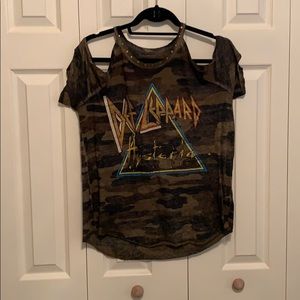 Lucky Brand Cold Shoulder Tee